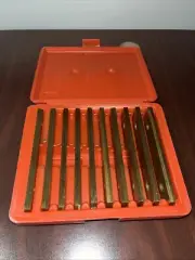 Avenger Tools 20 Piece 6" Long Alloy Steel Machinist Parallel Set AT-PSTC-1/8