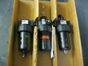PARKER 06A12A13A2BC Pre-Assembled Combo Filter Regulator Lubricator 1/4" NPT FRL