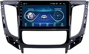 Auto Radio Stereo 9 Inch Android 8.1 Navigation Player 2.5D Screen Compatible for Mitsubishi Triton Automatic (2015-2020) Multimedia GPS SWC FM Mirror Link Bluetooth (1G+16G)