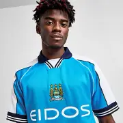 Score Draw Manchester City FC '00 Retro Home Shirt