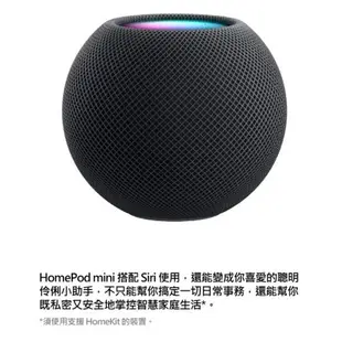 Apple HomePod mini 智慧型音箱 喇叭 黑色