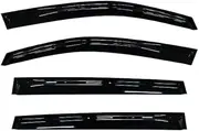 YW AUTO Out-Channel Ventvisor/Window Deflectors/Window Visor | Fits 1999-2004 Mazda Premacy, 4 pcs.