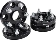 Alikali 4PCS 20mm Hubcentric Wheel Spacers, 5x4.5inch Flange Hubcentric Wheel Spacers with 12x1.25 Studs 56.1mm Bore Compatible for WRX Outback Forester