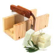 Adjustable Wooden Scale Soap Cutter Mold Cake Loaf Soap Cutting Slicers Planer