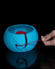 Pull the Strings Yarn Bowl and Hook Case