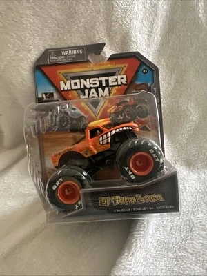 Monster Jam EL TORO LOCO Series 40 CRAZY CREATURES 1/64 ORANGE 2025