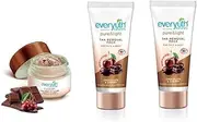 Naturals Chocolate and Cherry Tan Removal Scrub (01qty) and Face Pack (02qty) (50gram each)