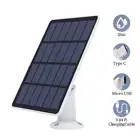 For Eufy Eufycam Cam E/2C/2/2 USB Solar Panel Charger Security Camera Panel