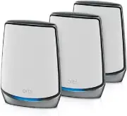 NETGEAR Orbi Whole Home Wifi 6 Tri-Band Mesh System (RBK853) | AX6000 Wireless S