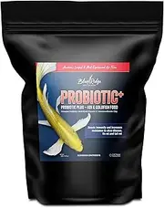 Blue Ridge Fish Food Pellets [5lb] | Koi and Goldfish Probiotic Plus | Floating Large Pellet, Balanced Diet