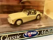 CORGI Classic 96180 Diecast MG MGA Roadster Cream w/ Black Top & Boot Rack NRFB