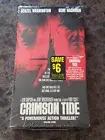 BRAND NEW Crimson Tide (VHS; 1995) Denzel Washington RARE Sealed OOP