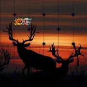 Sublimation Print Deer Sunset Full Page Ready to Press Heat Transfer