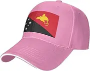 [SSIULUS] Flag of Papua New Guinea Casquette Cap Hats,Trucker,Baseball Cap with Snapback,Perfect for Summer,Golf