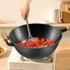 Uncoated Frying Pan Kitchen Cookware Gas Induction Cooker