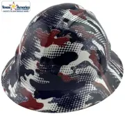 American Digital Camo Hydro Dipped Full Brim Hard Hat