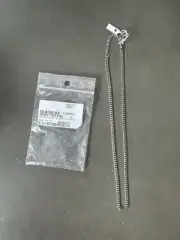 Saint Laurent Paris Aged Silver Adjustable Chain/Necklace YSL - new Never Worn