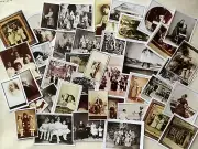 20 Vintage Photographs Children & Family Portrait Craft #8 Junk Journal Ephemera