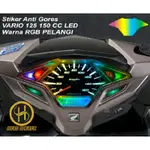 HONDA 125/150CC LED VARIO SPEEDOMETER STICKER/125/150CC 彩虹透明