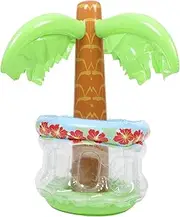 VANZACK Inflatable Coconut Tree Cooler Summer Beach Party Beverage Cooler Hawaiian Party Supplies Beach Drink Holder Containers