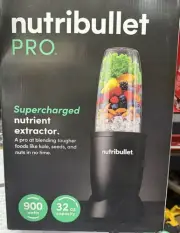 Nutribullet Pro NB9-0901AK 32 oz. 900 Watt Personal Blender BLK New SEALED