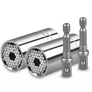 Magic Universal Socket Wrench with Gator Grip and Power Drill Adapter