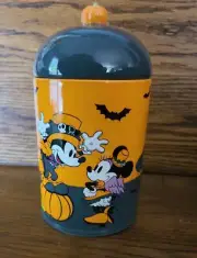 Disney Mickey and Friends Halloween Trick or Treats Ceramic Canister Treat Jar