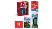 Nintendo Switch Organic ELmodel Joy-Con L Neon Blue/ R Neon Red Nintendo 921
