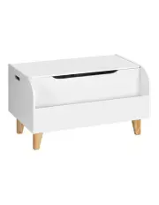 [Keezi] Toy Box Storage Chest in White