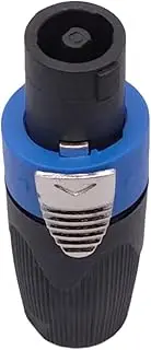 CCWUTQF Speaker Connector 4 Core Professional Audio Power Plug Speakon Connectors(Blue)