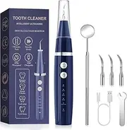 Tartar Remover Ultrasonic Tooth Cleaning Set Professional for Care of Tartar Self-Removal Home Tooth Cleaning Set There are 5 Adjustable Modes and 3 Interchangeable Cleaning Heads