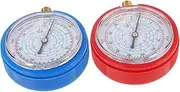 FUNOMOCYA Automotive High Low Pressure Gauge Kit Pressure Gauges for Charging