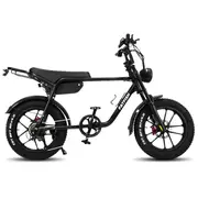 Fatfish OG 17AH Fat Tyre E-Bike Black