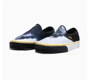Mens Size 9.5 Vans X National Geographic Then Now Glacier Classic Slip On Rare