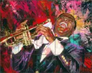 Musician Tile Backsplash Nenad Mirkovich Trumpet Art Ceramic Mural NMA019
