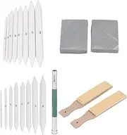 BELLIFFY 22-piece Sketch Tool Set Beginner Stationery Set Art Supplies Kit Compact for Drawing Sketching