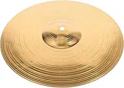 Kisangel Lightweight Brass Practice Drum Cymbal Jazz Drum Set Accessory Metal Splash Cymbal