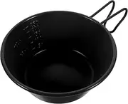 UPKOCH Stainless Steel Salad Bowl Lid Serving Bowl for Camping Hiking Picnic Outdoor Cooking Portable for Salad Soup Water Cup