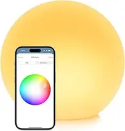 [Eve] Flare (Apple Home) - Portable Smart LED Lamp, Indoor & Outdoor (IP65 Water Resistance), Wireless Charging, Bluetooth & Thread