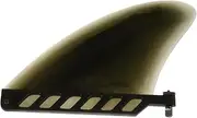 BESPORTBLE Surfboard Fin Paddle Boards Surfboards Surfboard Paddleboard Water Stabilizer Paddle Fin Surfboard Water Separator Fin for Sup Paddle Board Fins Replacement PVC Black