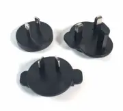 US/AU/UK Plug Adaptor, Black