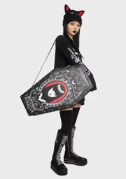 [Dolls Kill x Emily The Strange] Eternal Solitude Coffin Weekender