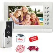 Wired Video Intercom System, 7 Inches Video Doorbell Door Phone System HD Camera