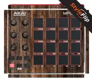 Akai MPD 218 Skin | Wood #3 | Protective Decal | StyleFlip Skins