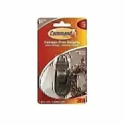 Command Strips FC12-ORB Bronze Finish Forever Classic Med Hook W/Command...