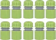 Connectors,10pcs G1/2 Thread Gardening Water Hose Quick Connector Nipple Kit Water Pipe Irrigations Thread Joint System for Watering