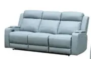 EL Bosra 3 Seater Electric Recliner Lounge with 2 Power Points