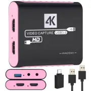 Video capture board for switch/ PS5/PS4 Xbox One Wiiu 1080P60FPS USB3.0 New F/S