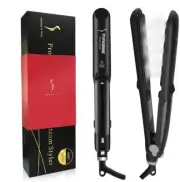 logo Private label 2 in 1 Steam Straighteners for Hair 230C 500F