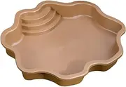 Turtle Pool, Reptile Bathing Tub, Large Turtle Feeding Bowl, Lizard Habitat with Ramp Aquarium Ornament for Gecko, Snake, Turtle, Bearded Dragon, Lizard Bath